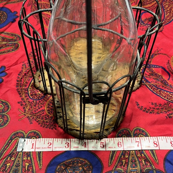 Vintage Milk Jar Holder & Jars - Picture 5 of 9